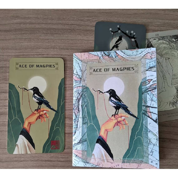 Ace of Magpies Zine & Custom Tarot Cards