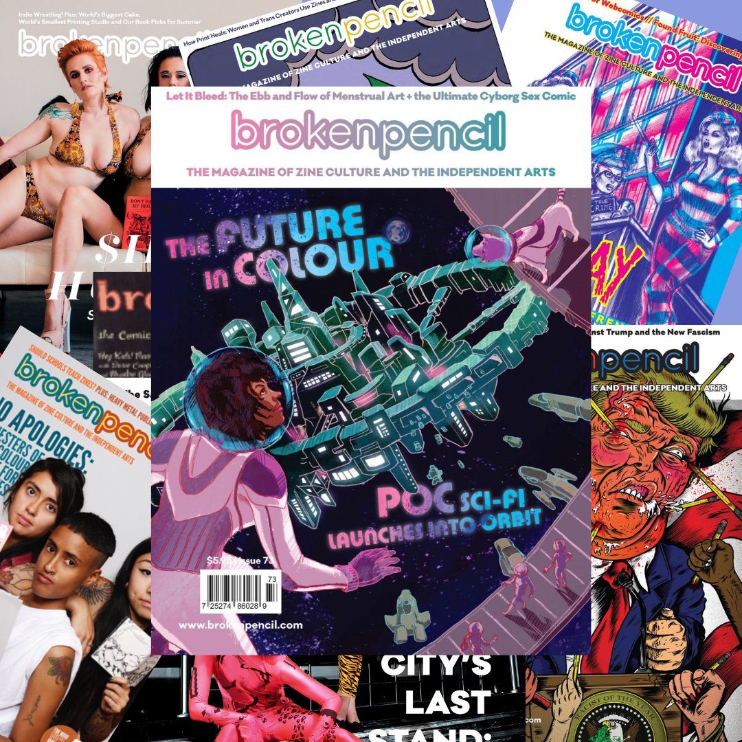 Back Issues from Broken Pencil
