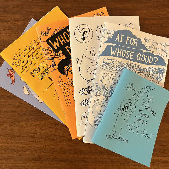 Critical Science and Tech Zine Pack! (6 physical zines for the price of 3!)