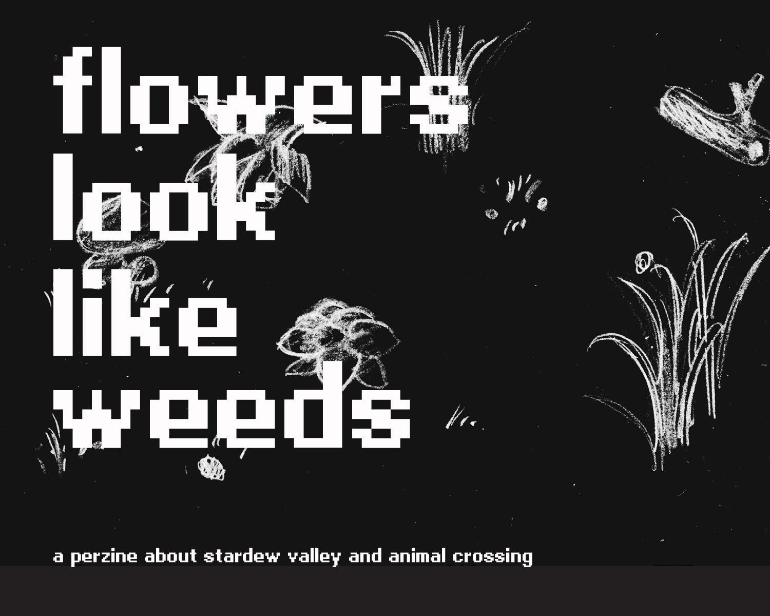 Flowers Looks Like Weeds (PDF)