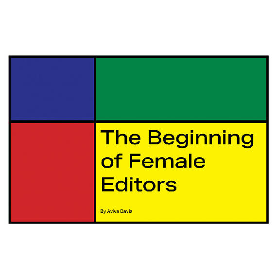 The Beginning of Female Editors (digital)